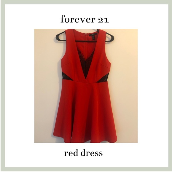 Red dress - perfect for Christmas parties - Picture 1 of 5